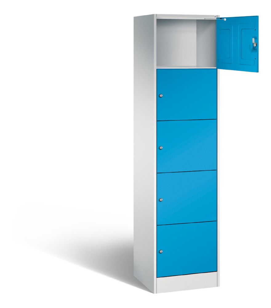 Produktbild C+P Schließfachschrank Serie 8070 lichtblau 460 x 480 x 190 mm bild 2