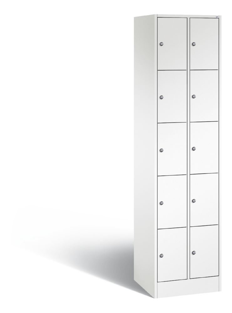 Produktbild C+P Schließfachschrank Serie 8070 H 1950 x B 460 x T 480 mm in weiß