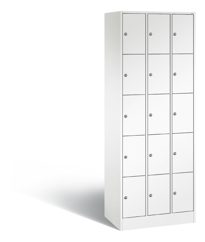 Produktbild C+P Schließfachschrank Serie 8070 H 1950 x B 680 x T 480 mm in weiß