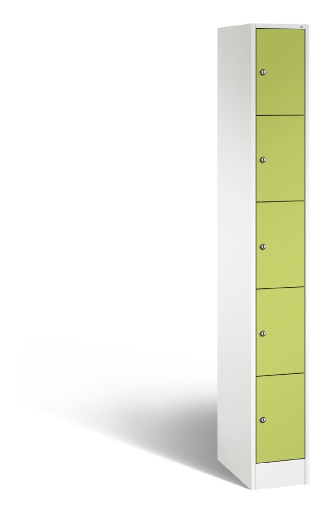 Produktbild C+P Schließfachschrank Serie 8070 mit Flügeltüren viridingrün 240 x 480 x 1950 mm