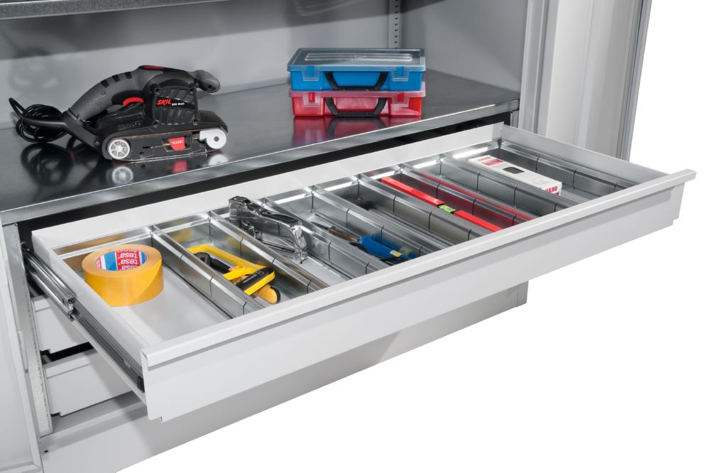 Produktbild C+P Schubladeneinteilung mit Trennblechen 20 Fächer