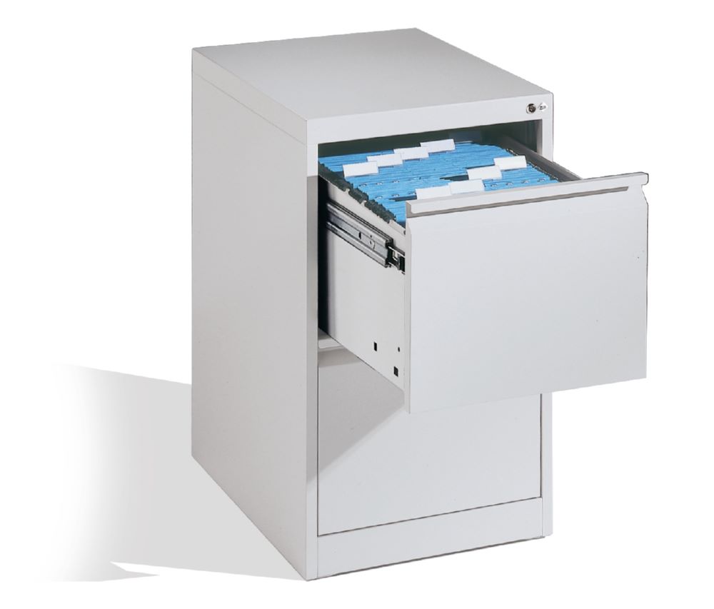 Produktbild C+P Schubladenschrank Aktenschrank Acurado lichtgrau 433 x 590 x 733 mm bild 3