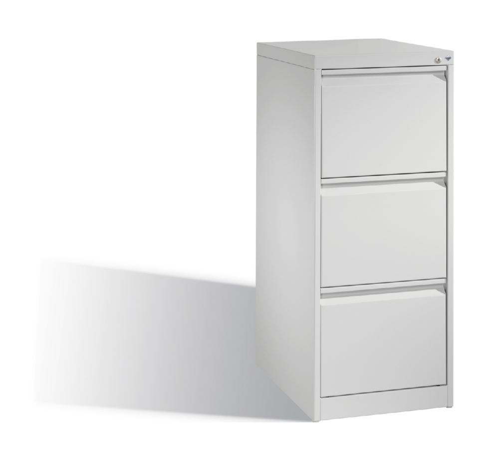 Produktbild C+P Karteischrank Schubladenschrank Acurado lichtgrau 433 x 590 x 1045 mm