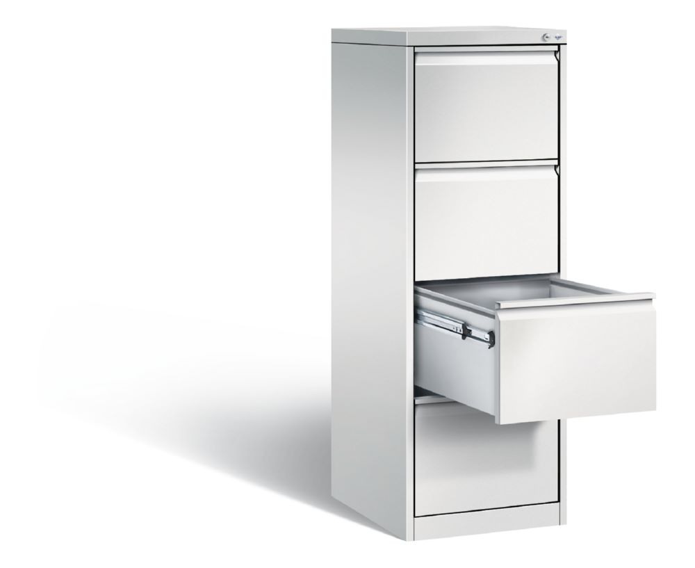 Produktbild C+P Schubladenschrank Aktenschrank Acurado lichtgrau 433 x 590 x 1357 mm bild 2