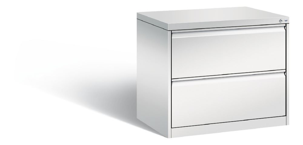 Produktbild C+P Hängeregistraturschrank Acurado 2 Schubladen lichtgrau 787 x 590 x 733 mm