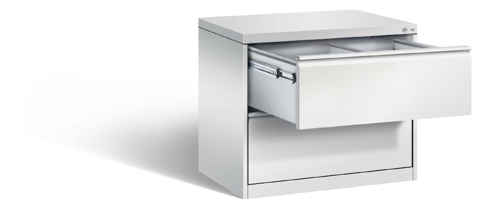 Produktbild C+P Hängeregistraturschrank Acurado 2 Schubladen lichtgrau 787 x 590 x 733 mm bild 2