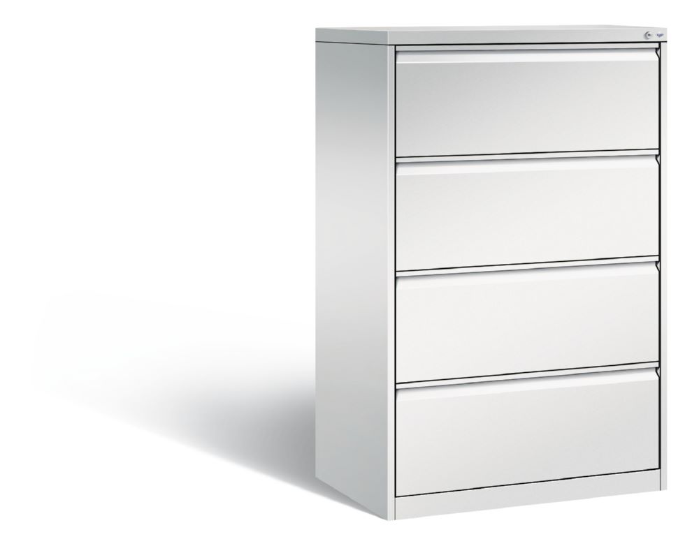 Produktbild C+P Schubladenschrank Acurado als Hängeregistratur lichtgrau 787 x 590 x 1357 mm bild 1