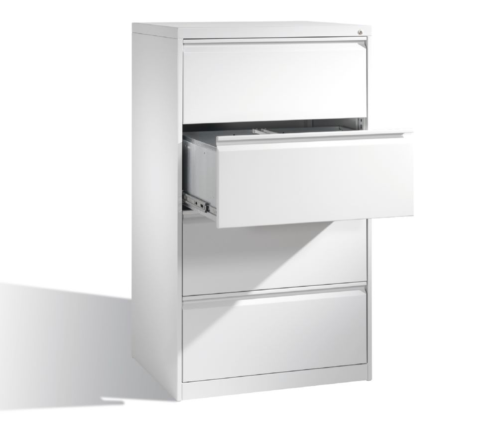 Produktbild C+P Schubladenschrank Acurado als Hängeregistratur lichtgrau 787 x 590 x 1357 mm bild 2