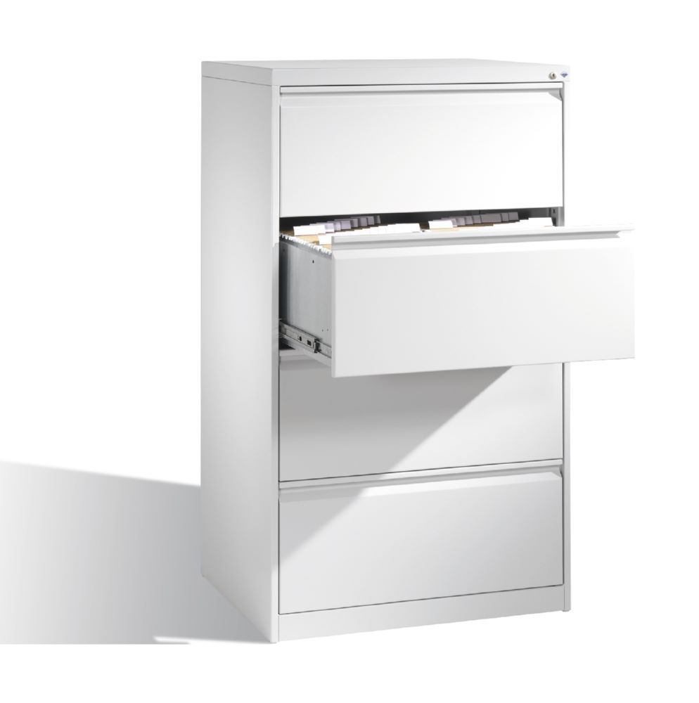 Produktbild C+P Schubladenschrank Acurado als Hängeregistratur lichtgrau 787 x 590 x 1357 mm bild 3