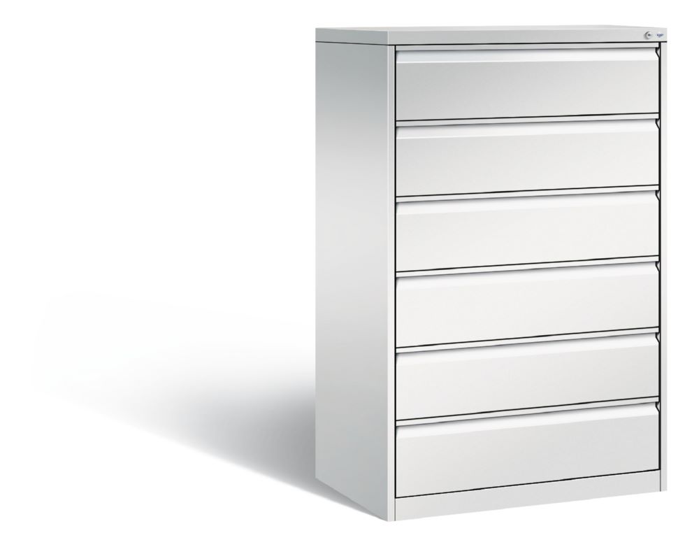 Produktbild C+P Schubladenschrank Acurado H 1357 x B 787 x T 590 mm in lichtgrau
