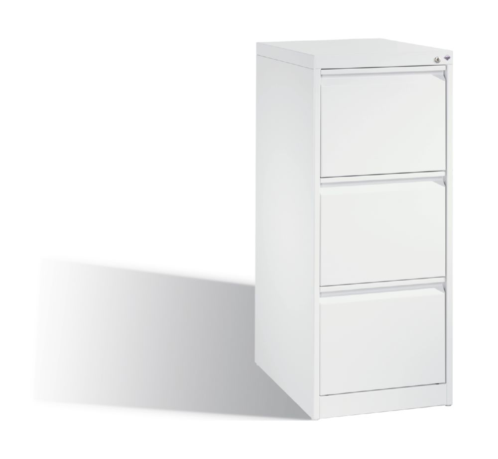 Produktbild C+P Karteischrank Schubladenschrank Acurado weiß 433 x 590 x 1045 mm