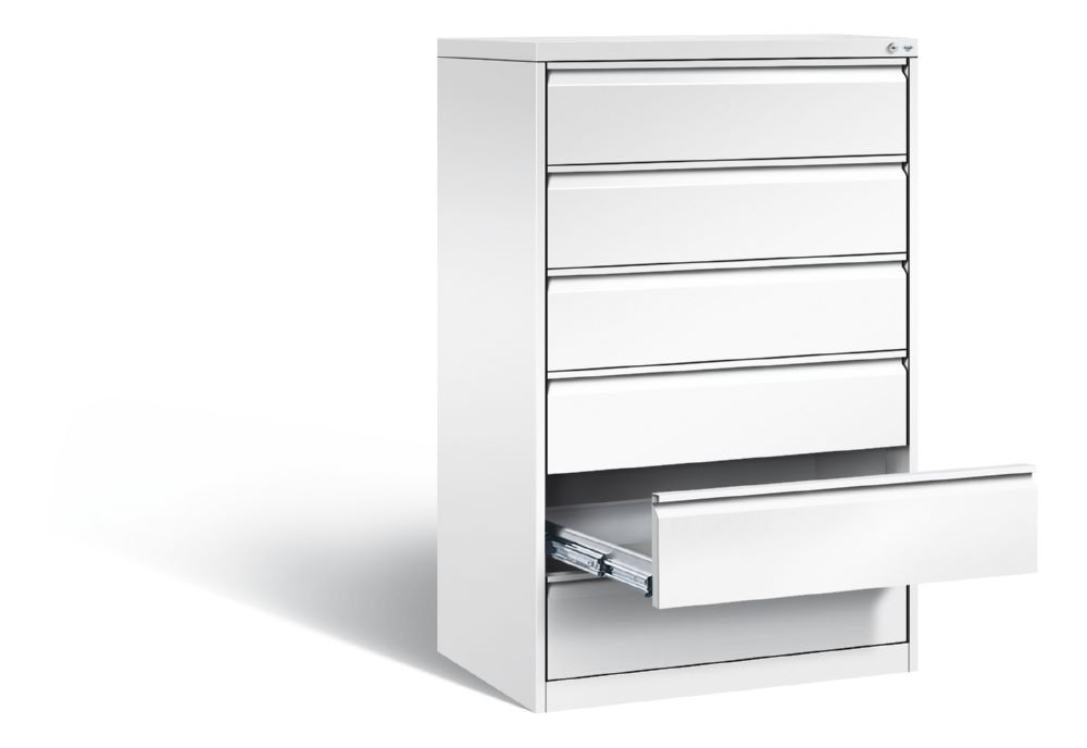 Produktbild C+P Schubladenschrank Acurado H 1357 x B 787 x T 590 mm in weiß bild 2