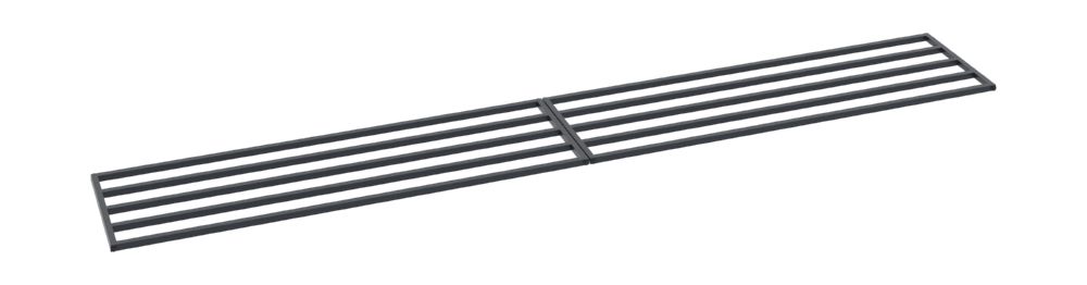 Produktbild C+P Schuhrost Breite 1960 x Tiefe 350 mm schwarzgrau