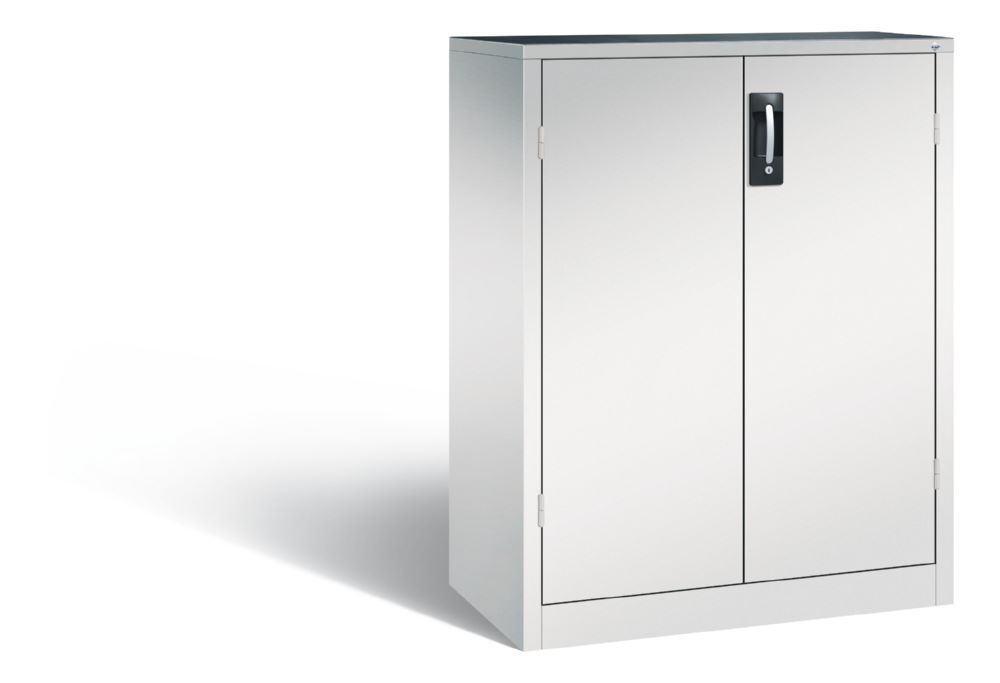 Produktbild C+P Schwerlastschrank mit Zylinderschloss lichtgrau 930 x 500 x 1200 mm