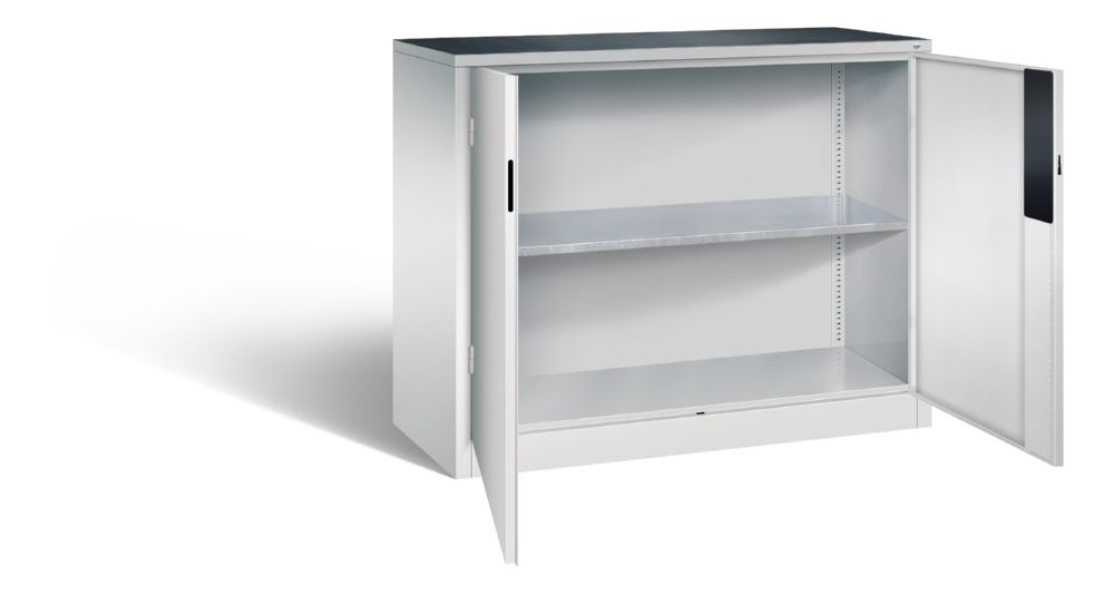 Produktbild C+P Schwerlastschrank Serie 89 Traglast 110 kg lichtgrau 1200 x 500 x 1000 mm bild 2