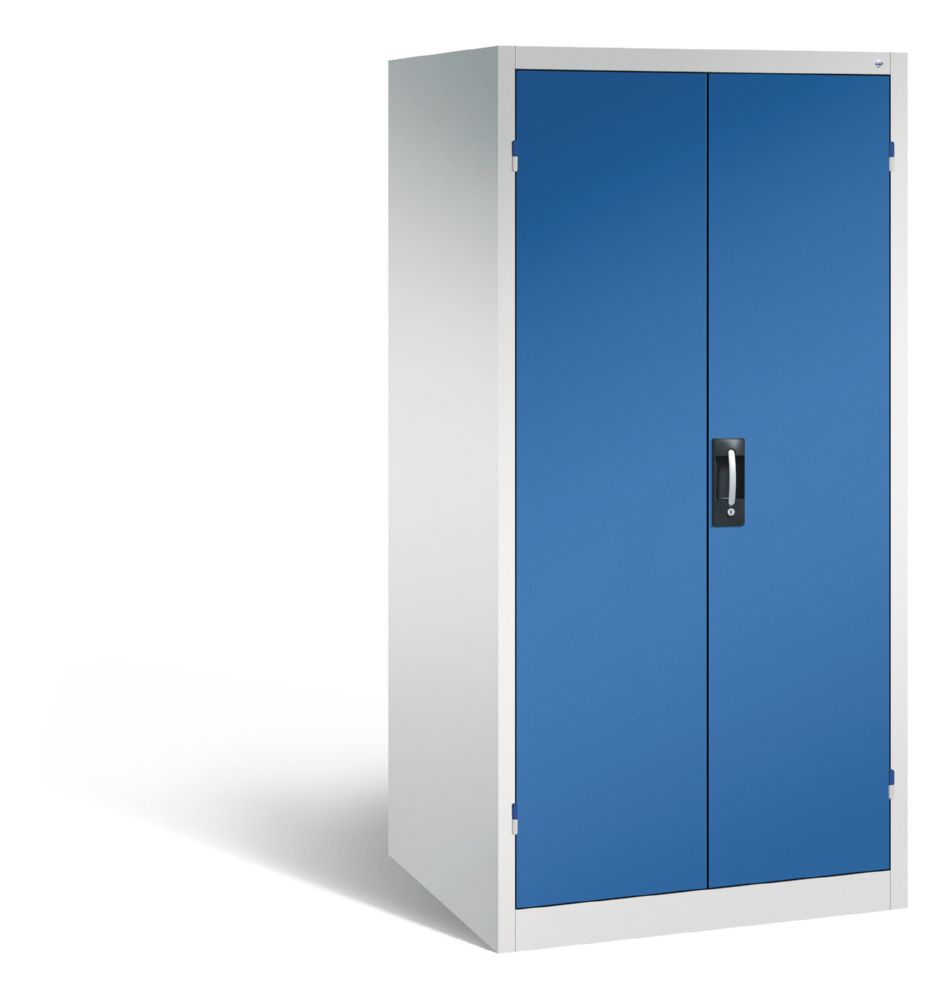Produktbild C+P Schwerlastschrank Serie 89 1950 x 930 x 800 mm lichtgrau enzianblau