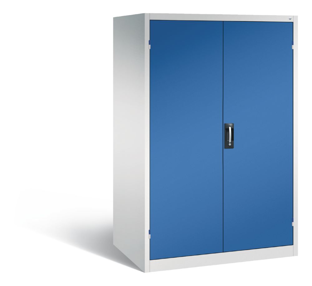 Produktbild C+P Schwerlastschrank Serie 89 1950 x 1200 x 800 mm lichtgrau enzianblau