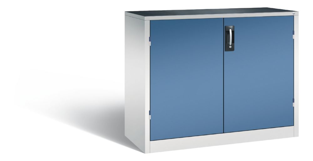 Produktbild C+P Schwerlastschrank mit 110 kg Belastbarkeit fernblau 1200 x 500 x 1000 mm