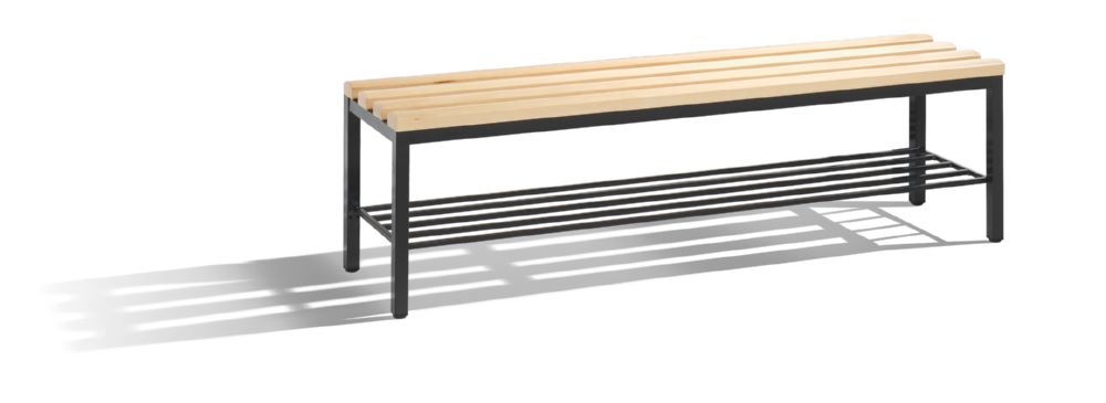 Produktbild C+P Sitzbank Bankleisten aus Buche Hartholz 1500 x 350 x 420 mm