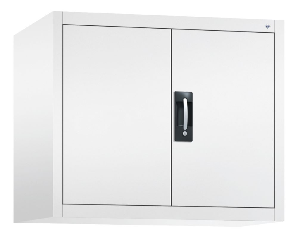 Produktbild C+P Stahl Flügeltürenschrank Acurado 900 als Aufsatzschrank grau 930 x 500 x 790 mm