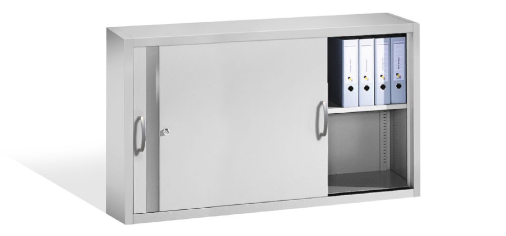 Produktbild C+P Stahl Schiebetürenschrank Acurado 2000 lichtgrau 1600 x 400 x 790 mm bild 3