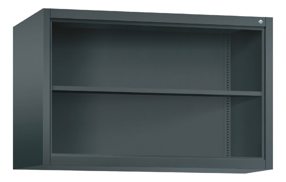 Produktbild C+P Aufsatzregal mit 1 Fachboden in anthrazit 1200 x 500 x 790 mm