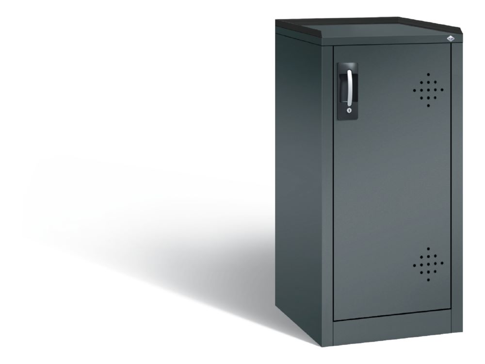 Produktbild C+P Umweltschrank mit 2 PE Auffangwannen anthrazit 502 x 500 x 1000 mm