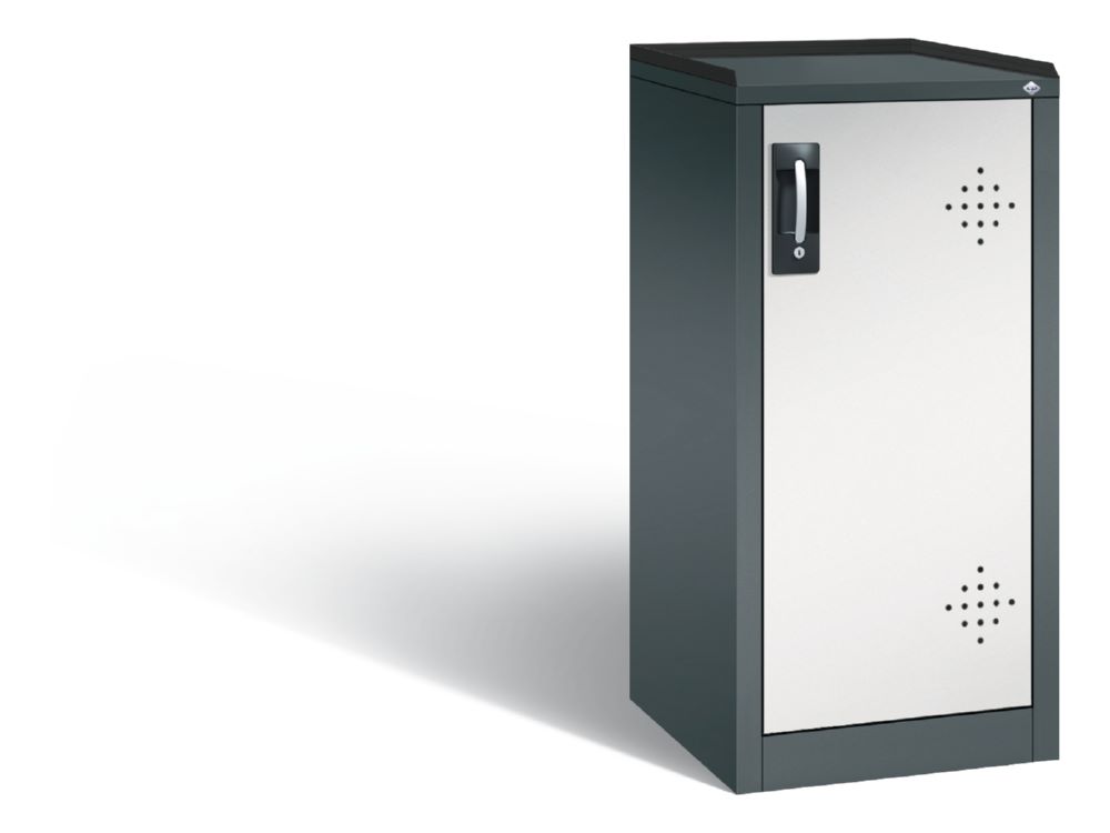 Produktbild C+P Umweltschrank mit 2 PE Auffangwannen lichtgrau 502 x 500 x 1000 mm