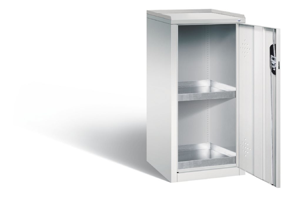 Produktbild C+P Umweltschrank mit Stahlwannen hellgrau 502 x 500 x 1000 mm bild 2