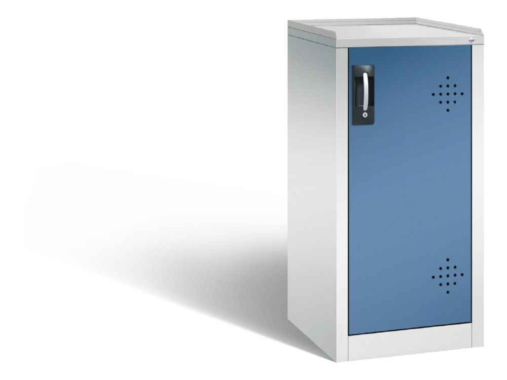 Produktbild C+P Umweltschrank mit Stahlwannen, H1000B502T500 mm, Lichtgrau/Fernblau