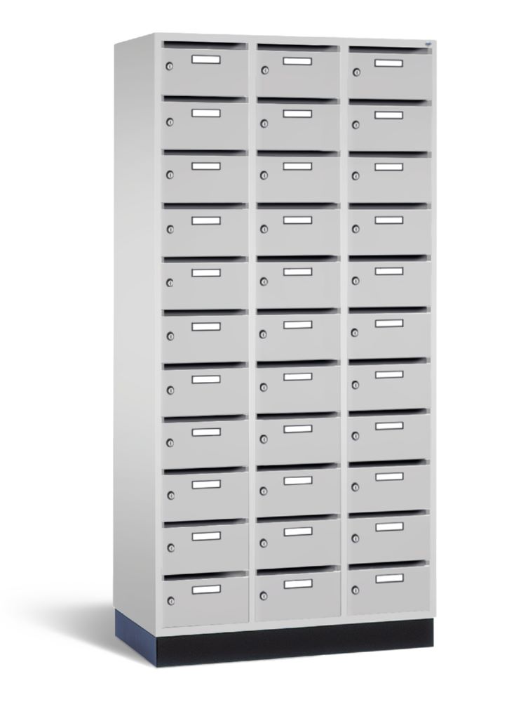 Produktbild C+P Verteilerschrank 33 Fächer 1950 x 920 x 490 mm in lichtgrau