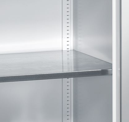 Produktbild C+P Werkstattregal mit Fächer und Rückwand anthrazit 930 x 500 x 1950 mm bild 2