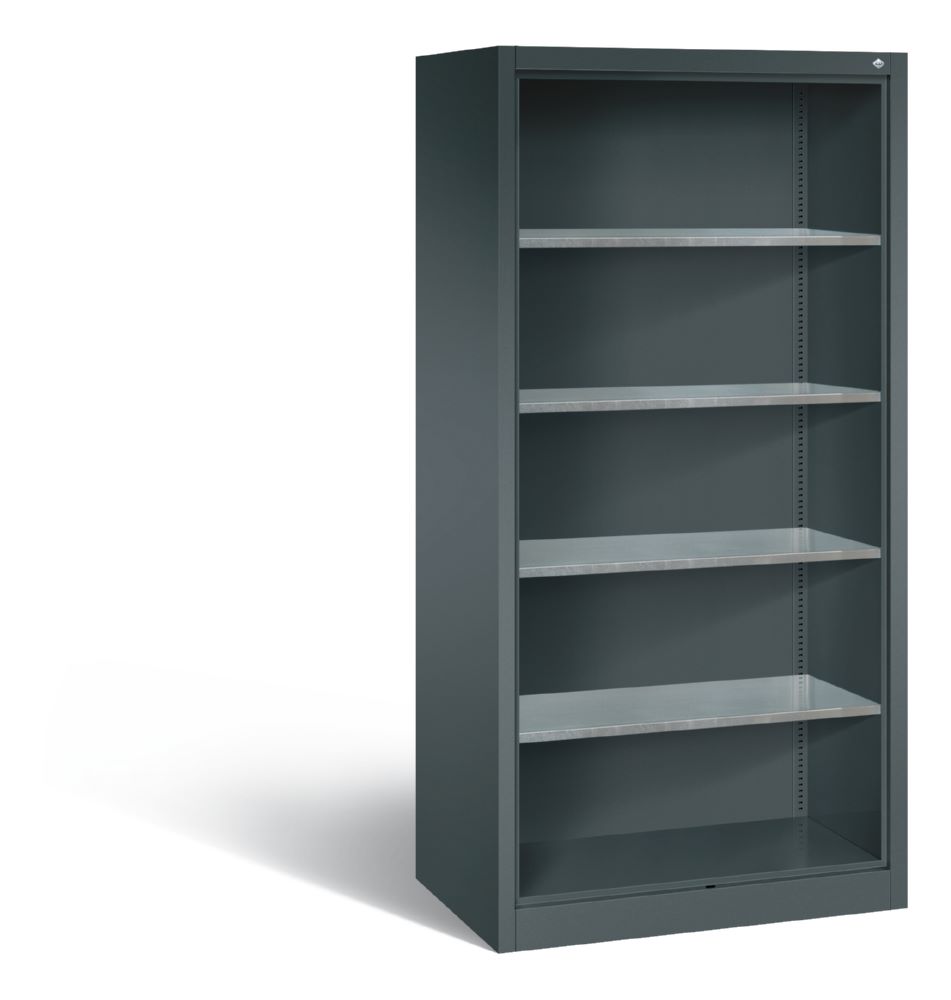 Produktbild C+P Werkstattregal mit Inneneinrichtung 930 x 600 x 1950 mm anthrazit
