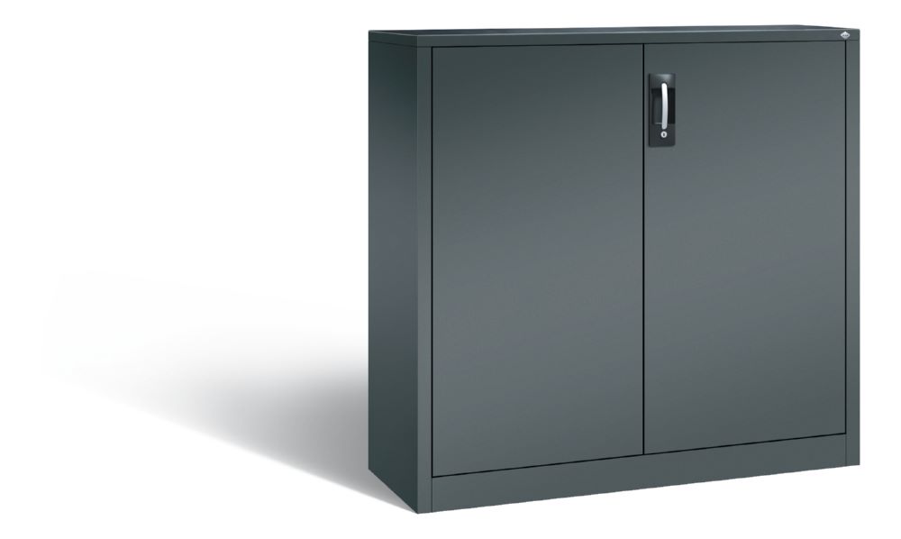 Produktbild C+P Werkstattschrank 2 flexible Fachböden dunkelgrau 1200 x 400 x 1200 mm