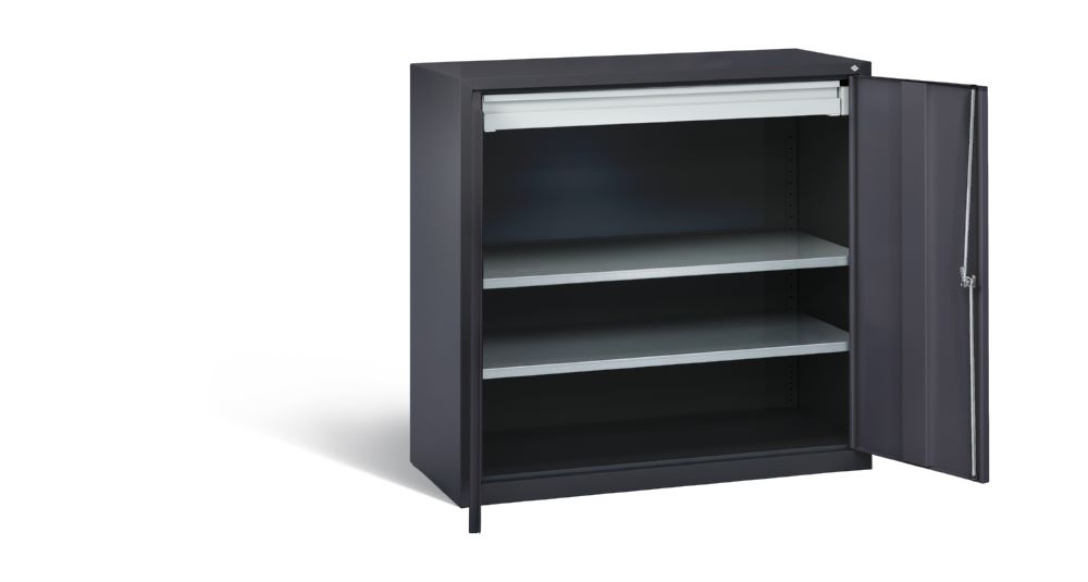Produktbild C+P Werkstattschrank 1 Schublade in anthrazit 1000 x 500 x 1000 mm bild 2