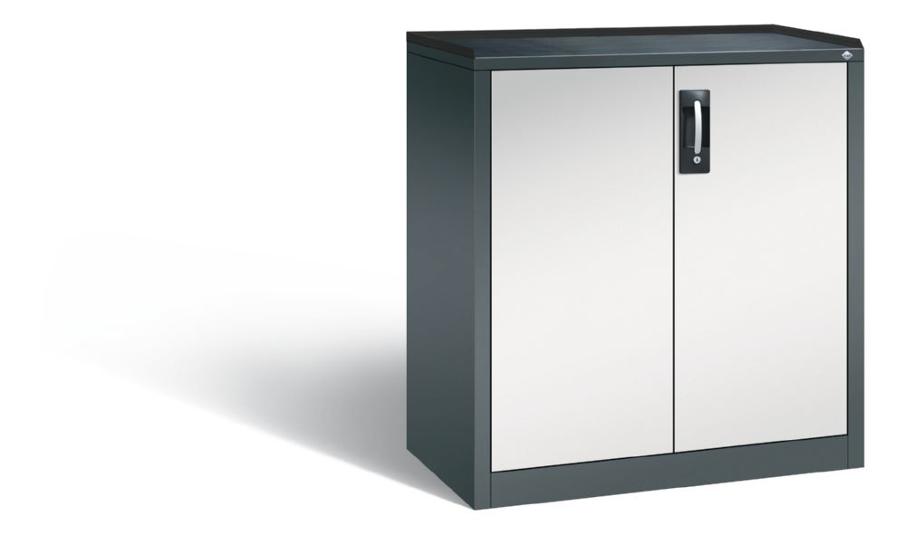 Produktbild C+P Werkstattschrank verstärkte Türen lichtgrau 930 x 500 x 1000 mm