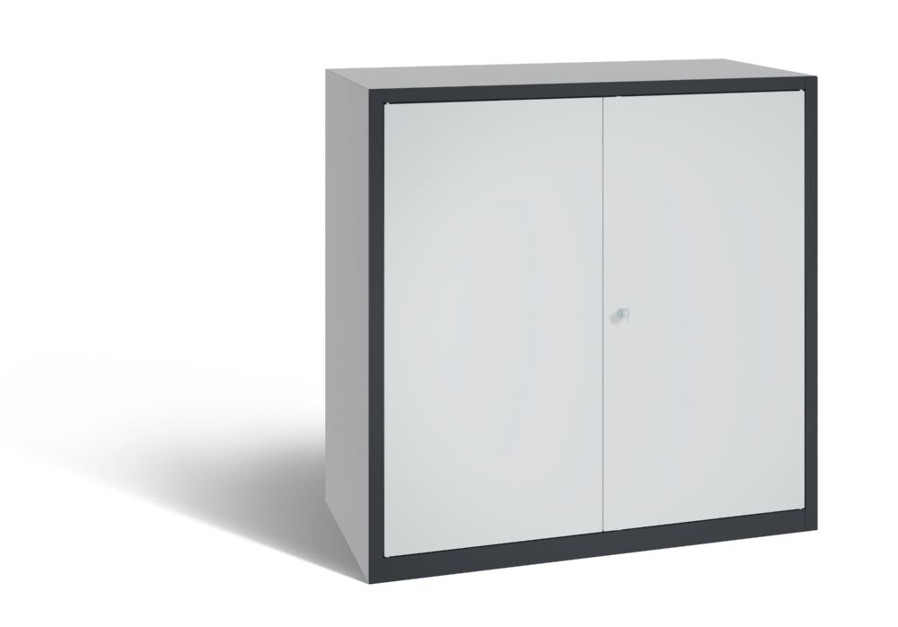 Produktbild C+P Werkstattschrank 2 Einlegeböden anthrazit lichtgrau 1000 x 500 x 1000 mm