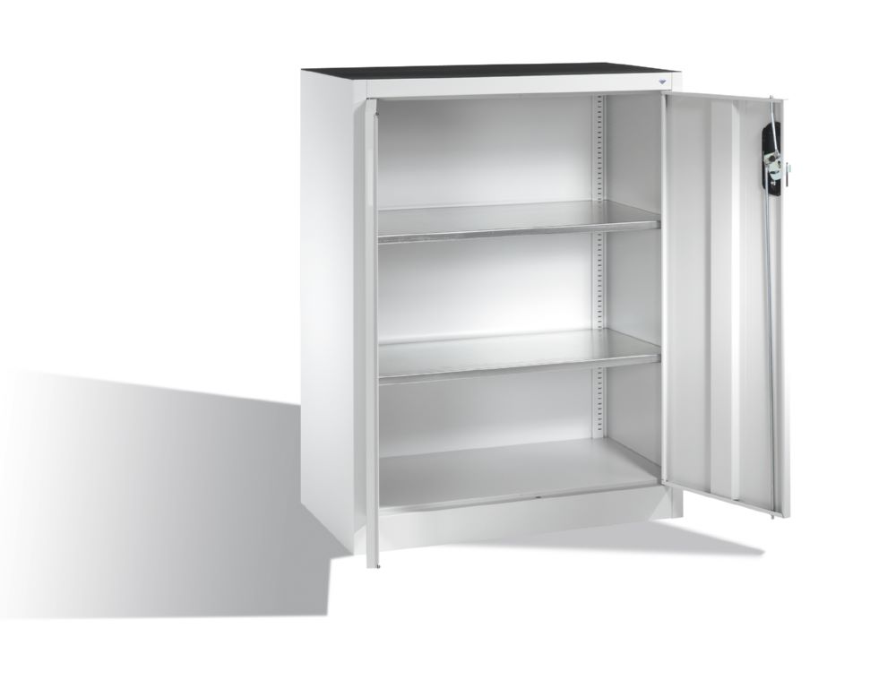 Produktbild C+P Werkstattschrank 2 Böden Last 70 kg lichtgrau 930 x 400 x 1200 mm bild 2