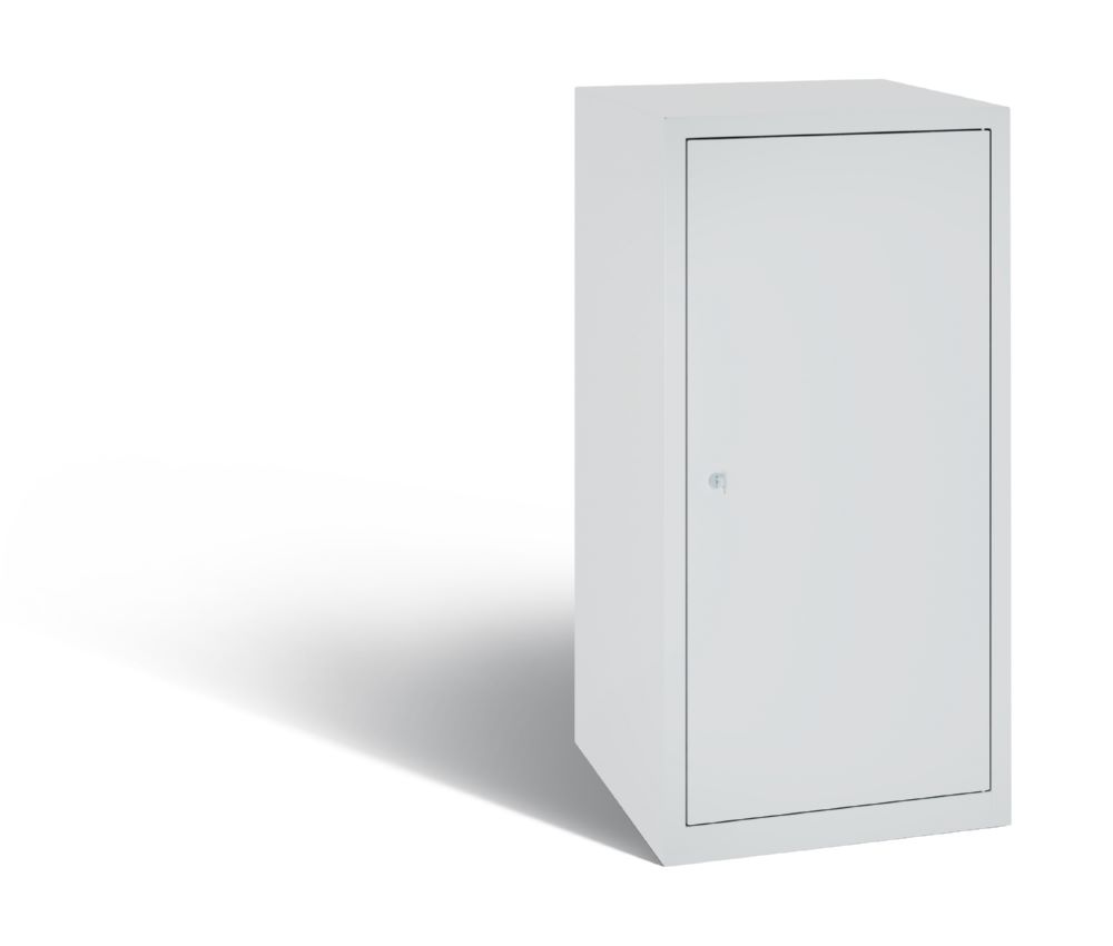 Produktbild C+P Werkstattschrank mit Fächerböden lichtgrau 500 x 500 x 1000 mm bild 2