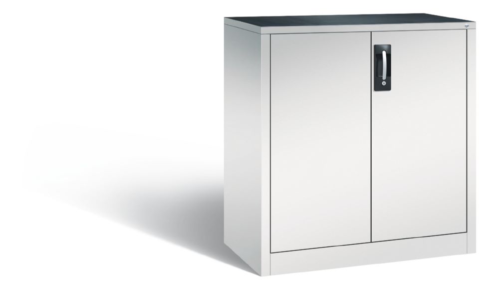 Produktbild C+P Werkstattschrank mit verstärkten Türen lichtgrau 930 x 500 x 1000 mm