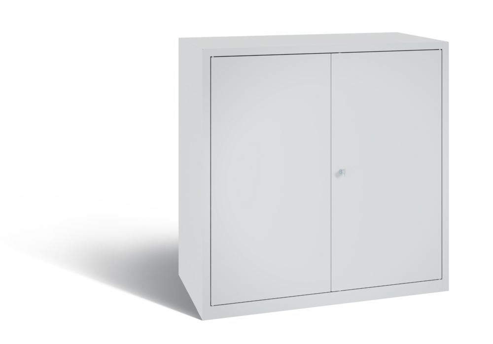 Produktbild C+P Werkstattschrank in lichtgrau 2 Einlegeböden 1000 x 500 x 1000 mm