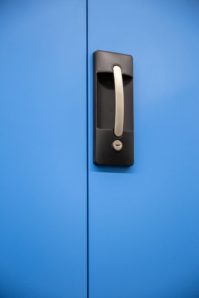 Produktbild C+P Werkstattschrank Serie 89 4 Einlegeböden lichtgrau 700 x 500 x 1950 mm bild 3