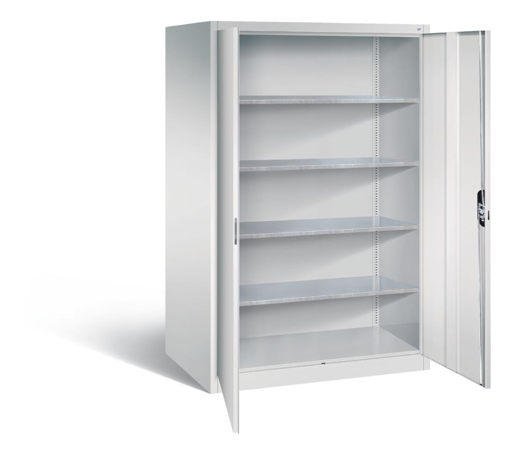 Produktbild C+P Werkstattschrank H 1950 x B 1200 x T 800 mm in lichtgrau bild 2