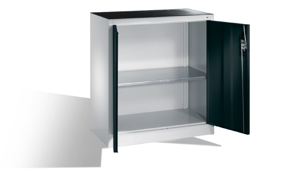 Produktbild C+P Werkstattschrank mit Flügeltüren anthrazit 930 x 400 x 1000 mm bild 2
