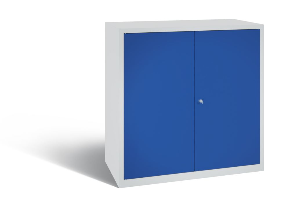 Produktbild C+P Werkstattschrank 2 Einlegeböden enzianblau 1000 x 500 x 1000 mm