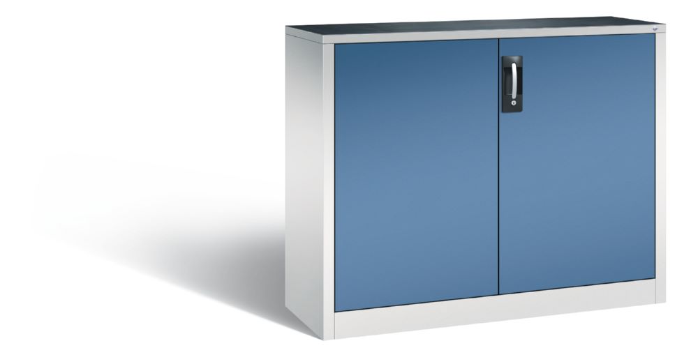 Produktbild C+P Werkstattschrank ohne Füße fernblau hellgrau 1200 x 400 x 1000 mm