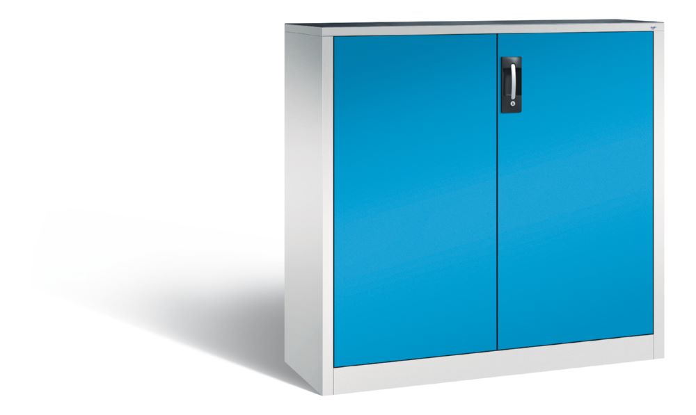 Produktbild C+P Werkstattschrank 2 flexible Fachböden lichtblau 1200 x 400 x 1200 mm