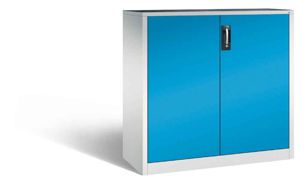 Produktbild C+P Werkstattschrank mit Flügeltüren in lichtblau 1200 x 500 x 1200 mm