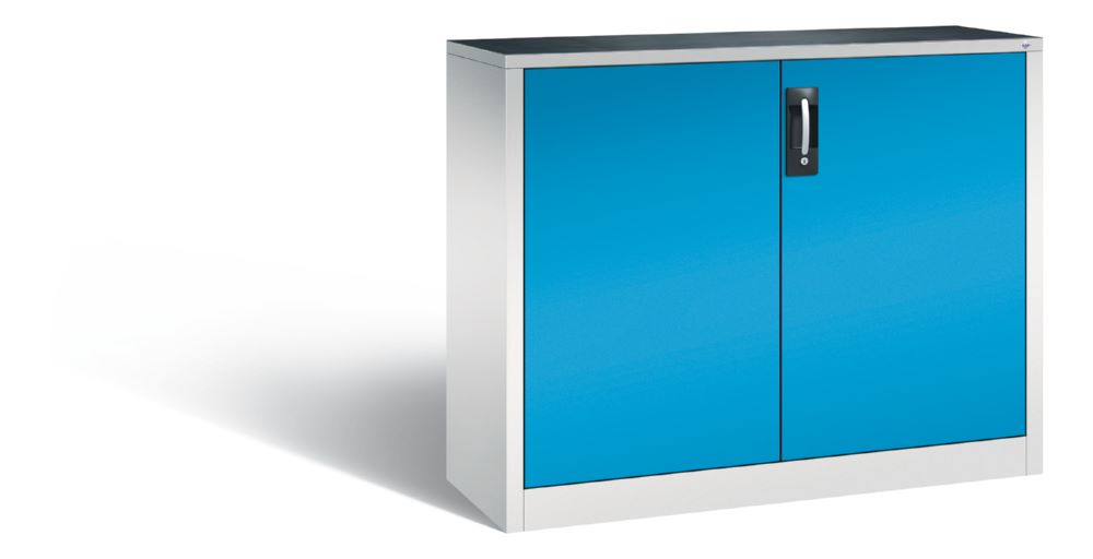 Produktbild C+P Werkstattschrank ohne Füße in lichtblau grau 1200 x 400 x 1000 mm