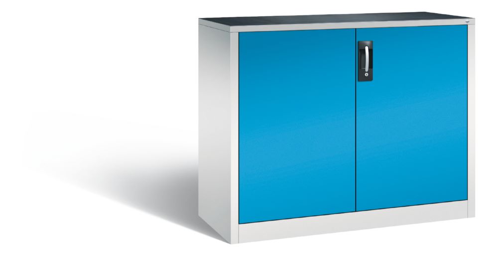 Produktbild C+P Werkstattschrank 1 flexibler Fachboden lichtblau 1200 x 500 x 1000 mm